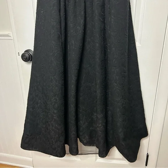 BHLDN Jacquard Strapless Basque-Waist Corset Fit & Flare Gown - Picture 8 of 16